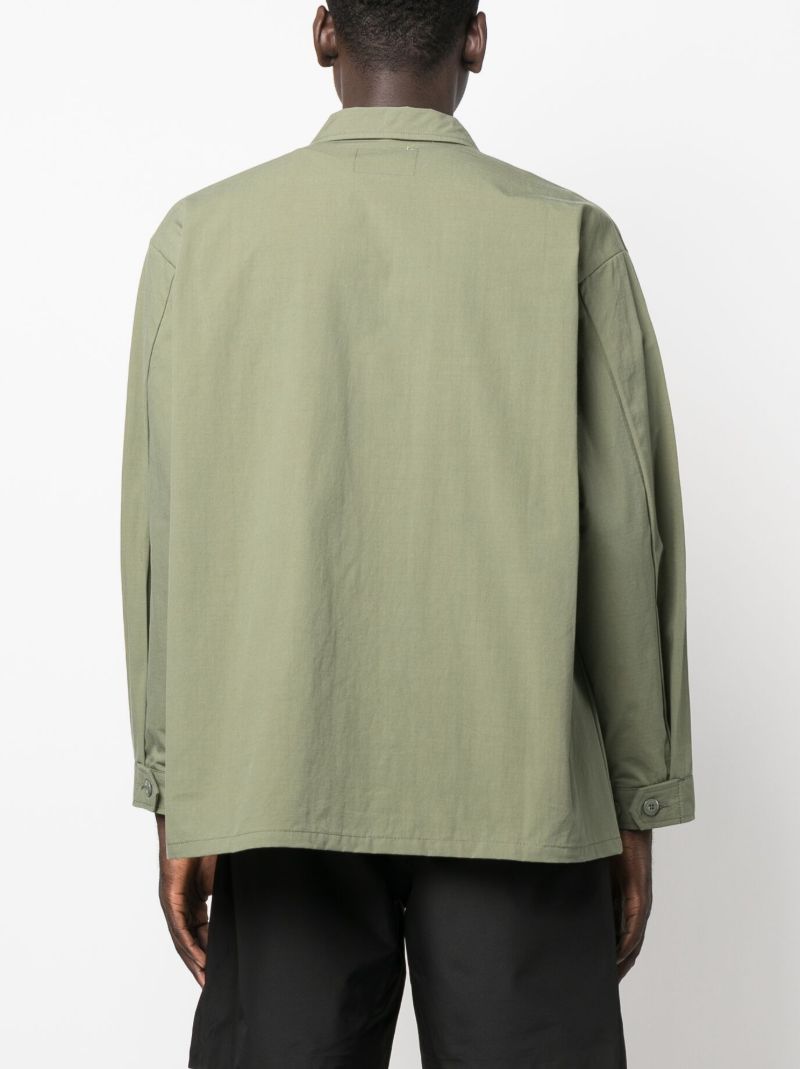 Green Patch-pocket Shirt