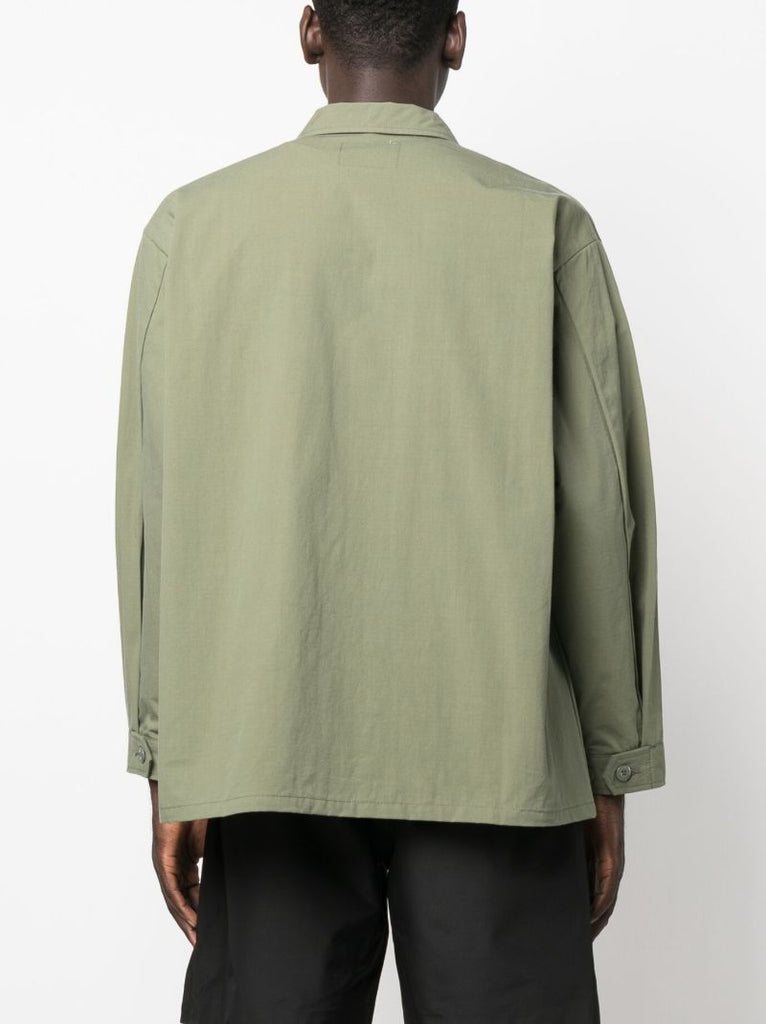 Green Patch-pocket Shirt