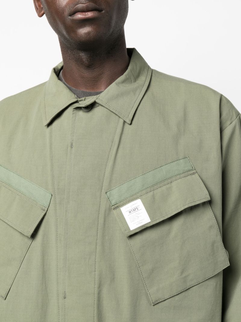 Green Patch-pocket Shirt