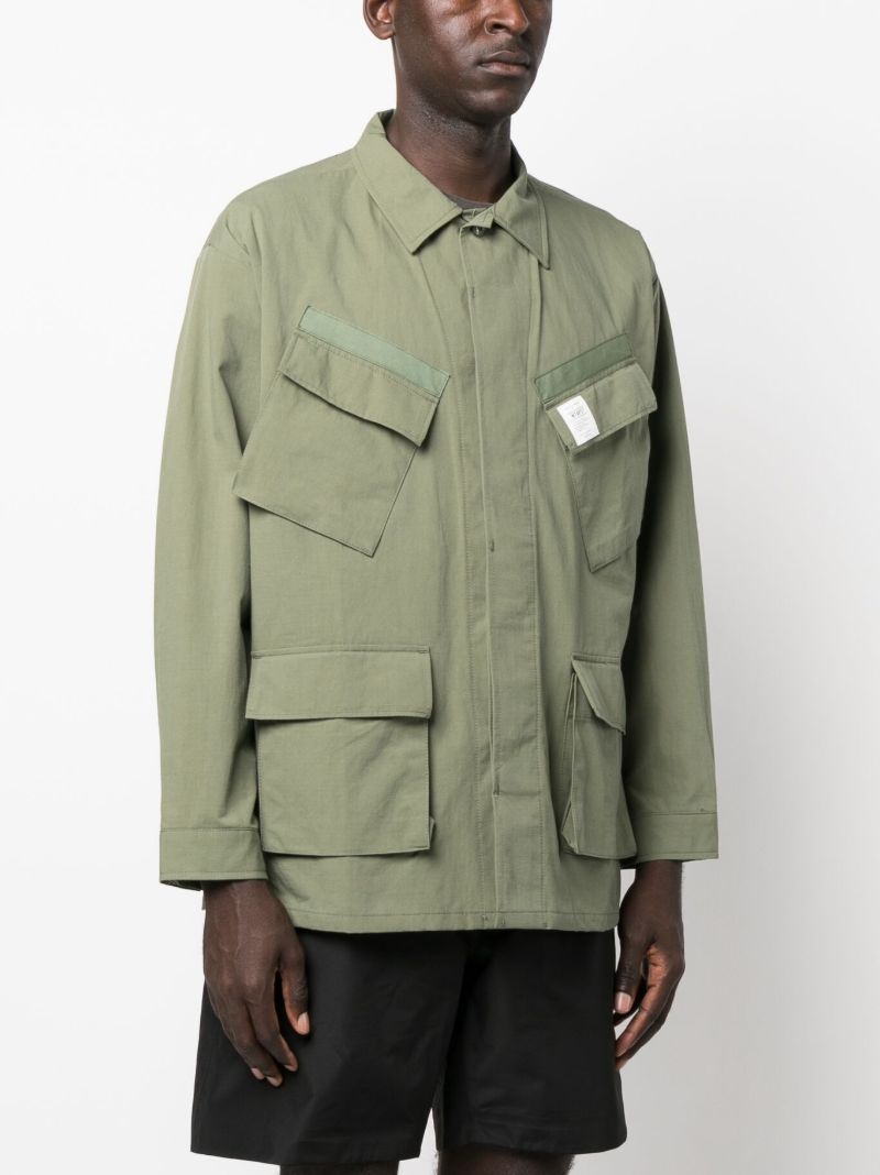 Green Patch-pocket Shirt
