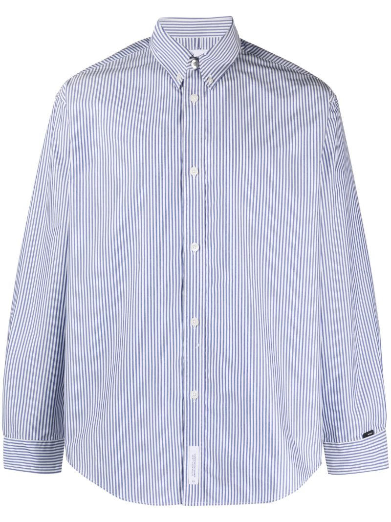 Blue 07 Striped Long-sleeve Shirt