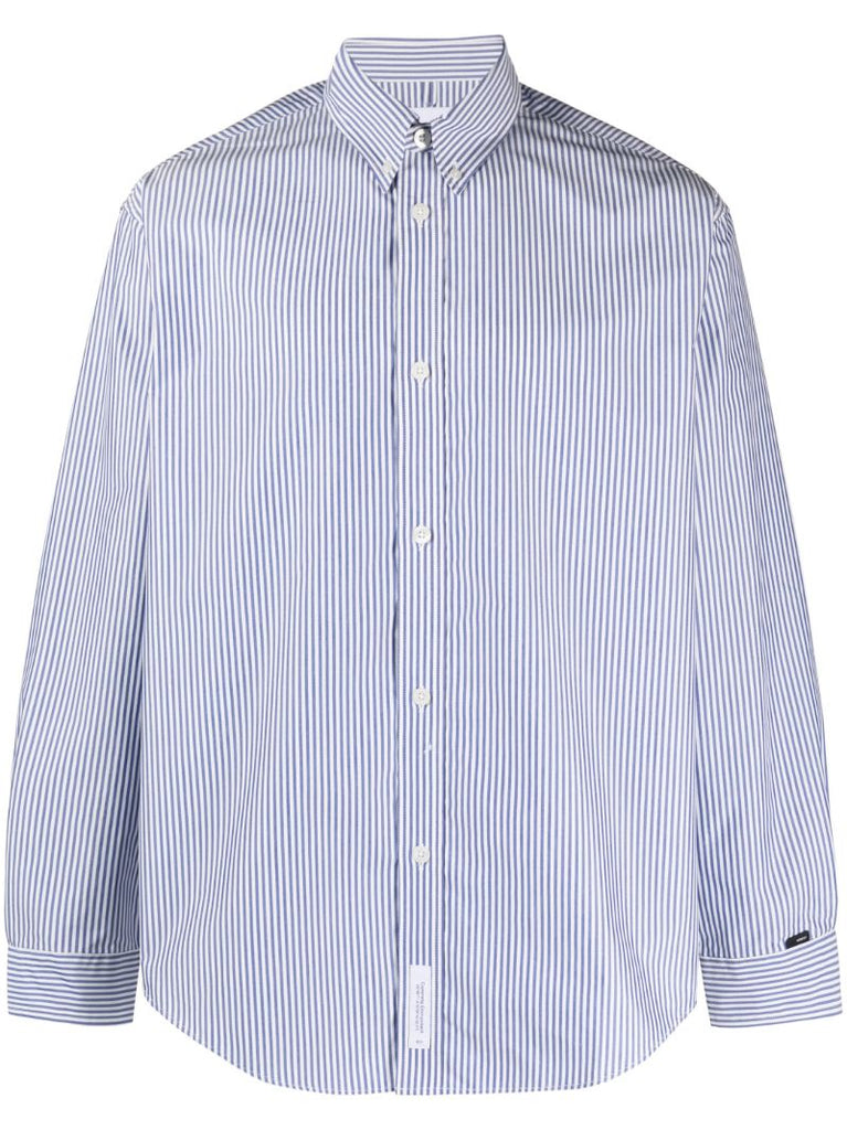 Blue 07 Striped Long-sleeve Shirt