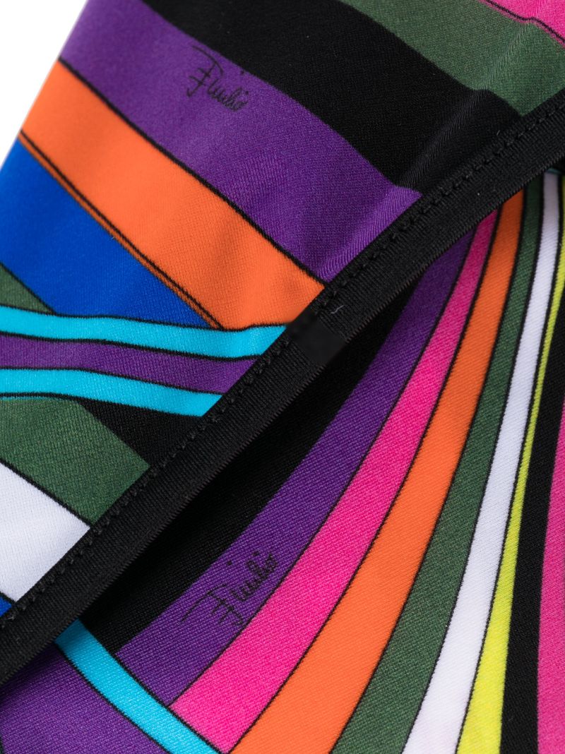 Multicolour Iride-print Side-tie Bikini Bottoms