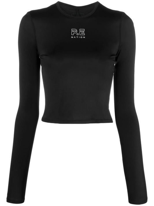 Black Baseline Vertical Jump T-shirt