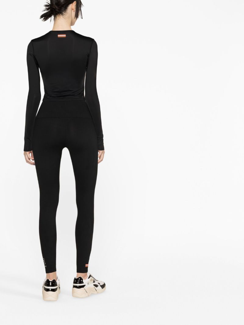 Black Baseline Long Range Leggings