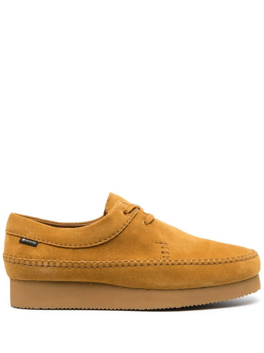 Yellow Weaver Suede Shoes