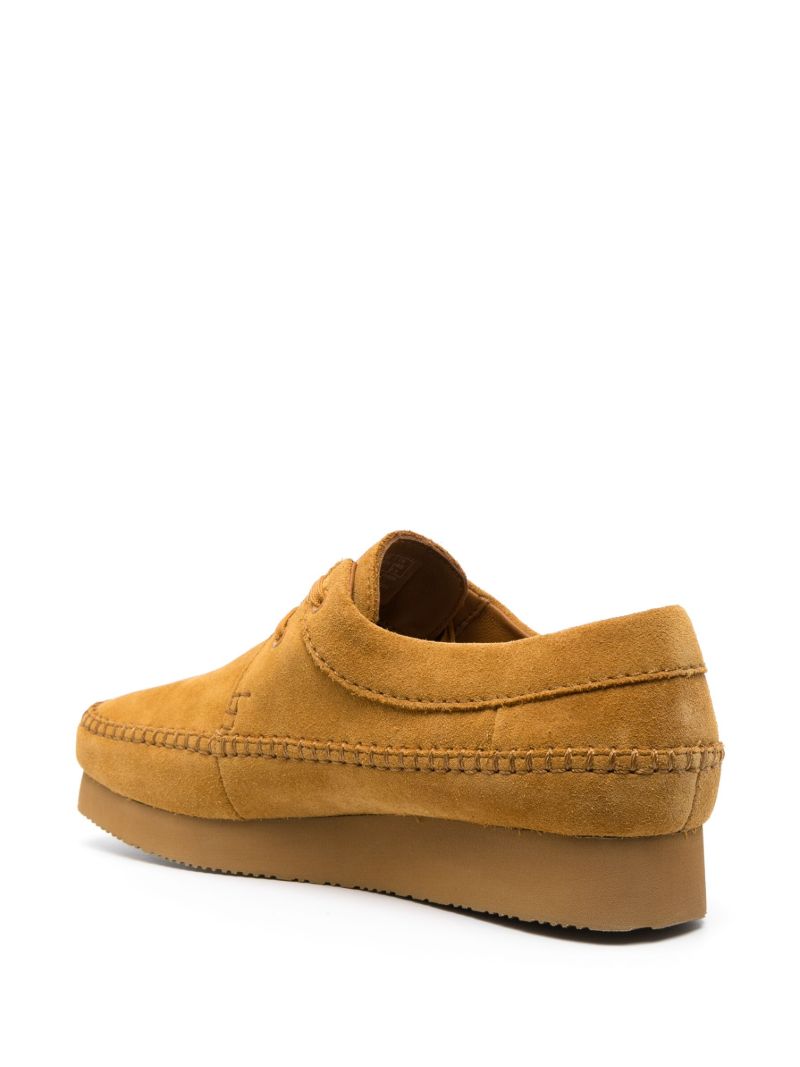 Yellow Weaver Suede Shoes