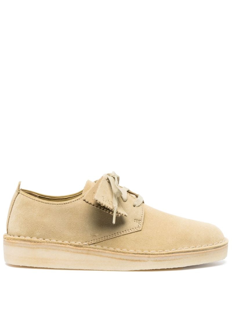 Neutral Coal London Suede Shoes