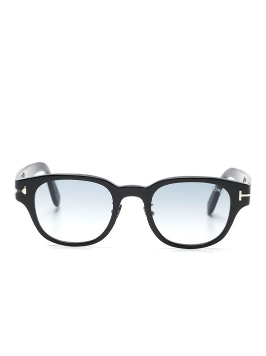 Black Square-frame Sunglasses