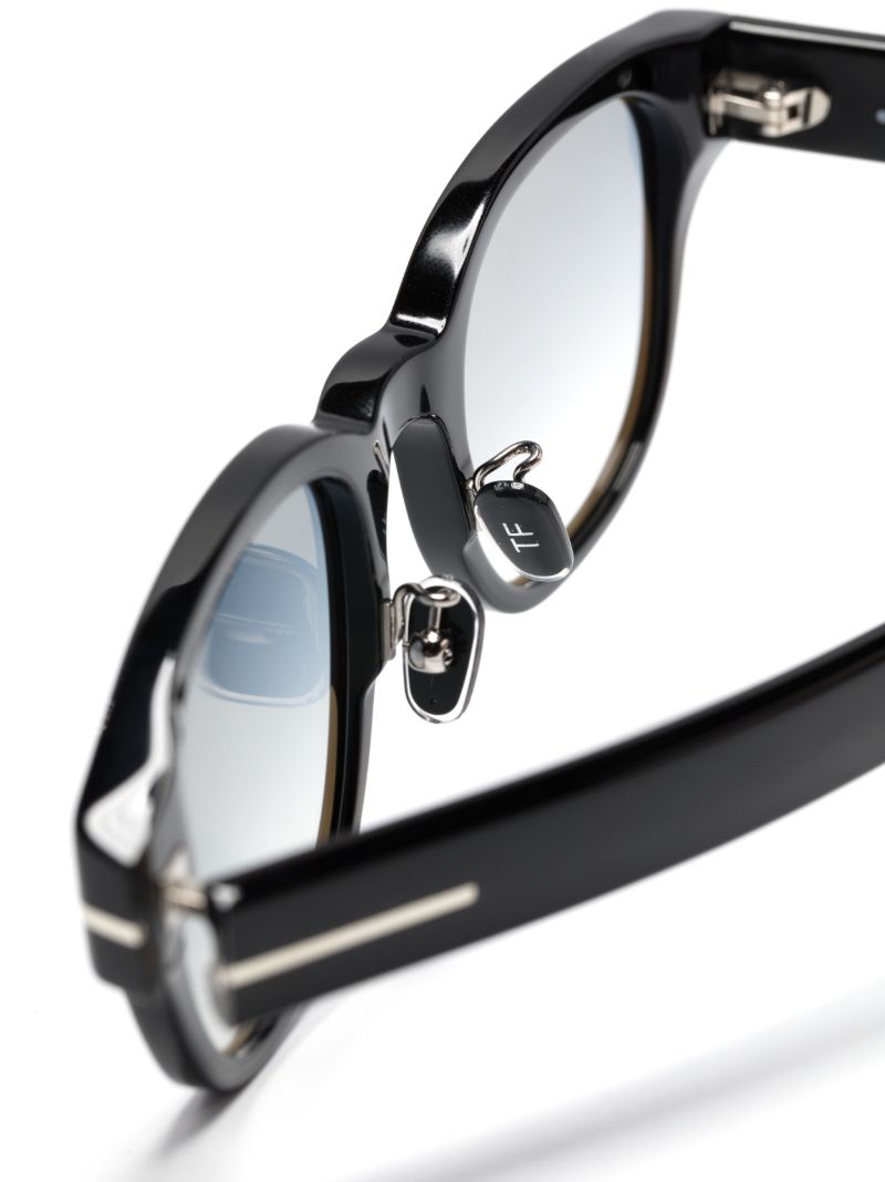 Black Square-frame Sunglasses