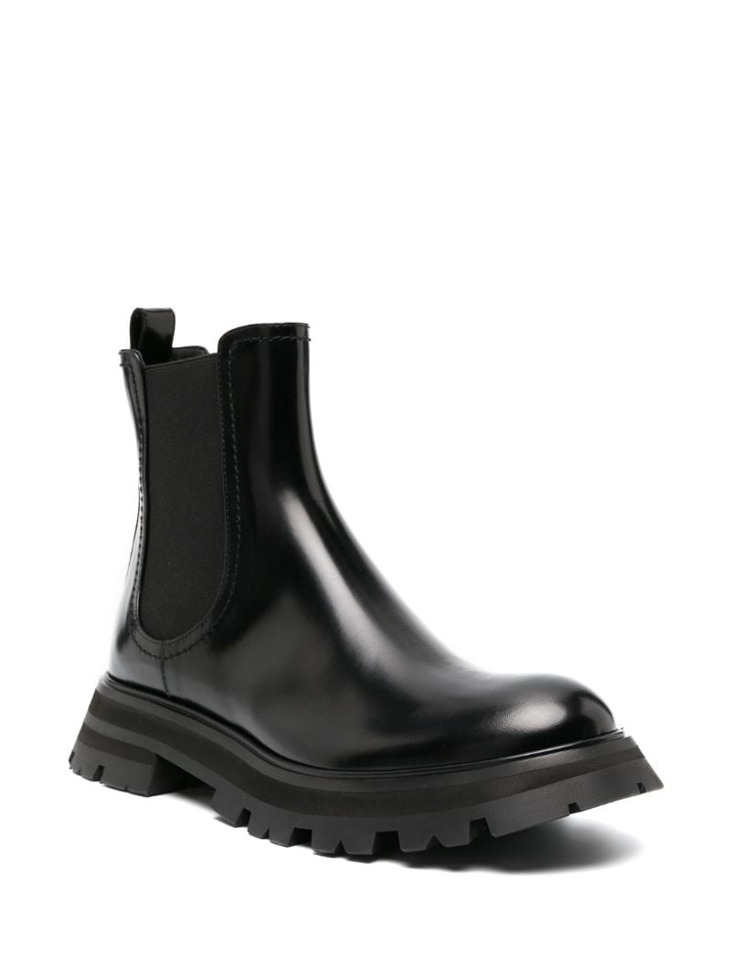 Black Wander Chelsea Ankle Boots