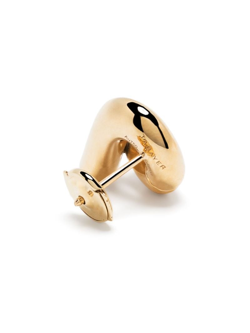 18k Yellow Gold Oera Diamond Single Stud Earrings