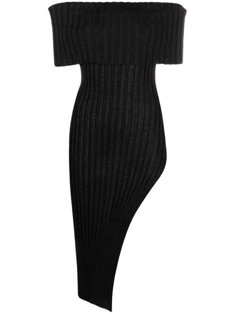 Black Off Shoulder Dress
