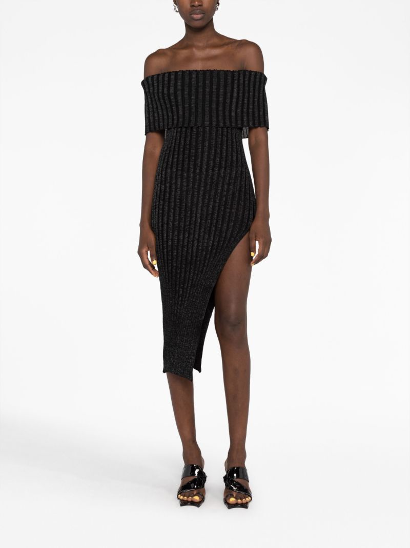 Black Off Shoulder Dress