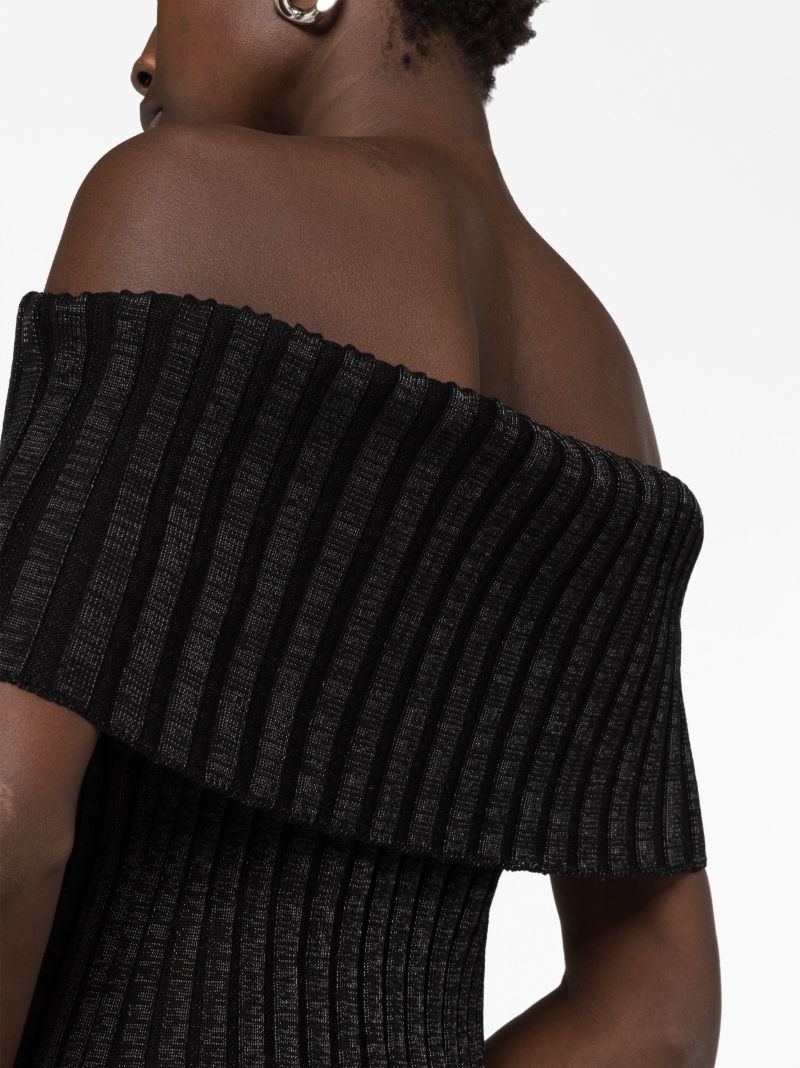 Black Off Shoulder Dress