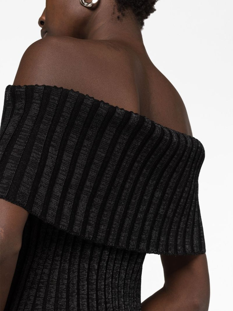 Black Off Shoulder Dress