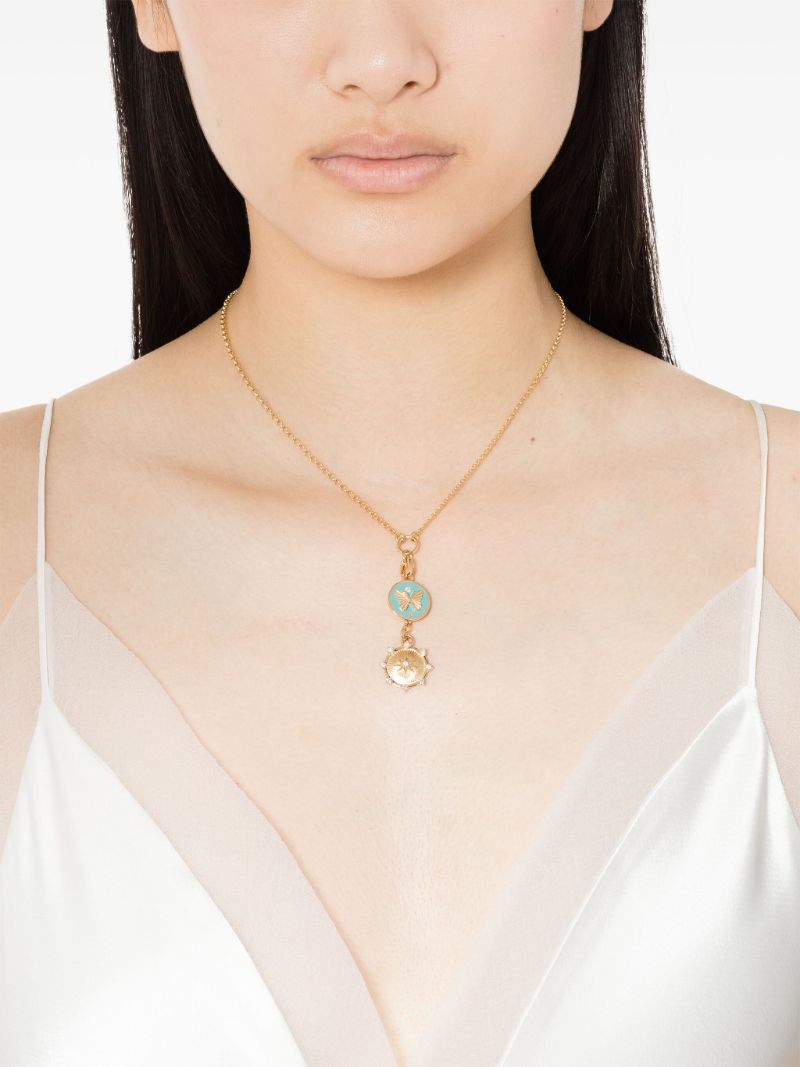 18k Yellow Gold True Love & Reverie Diamond Necklace