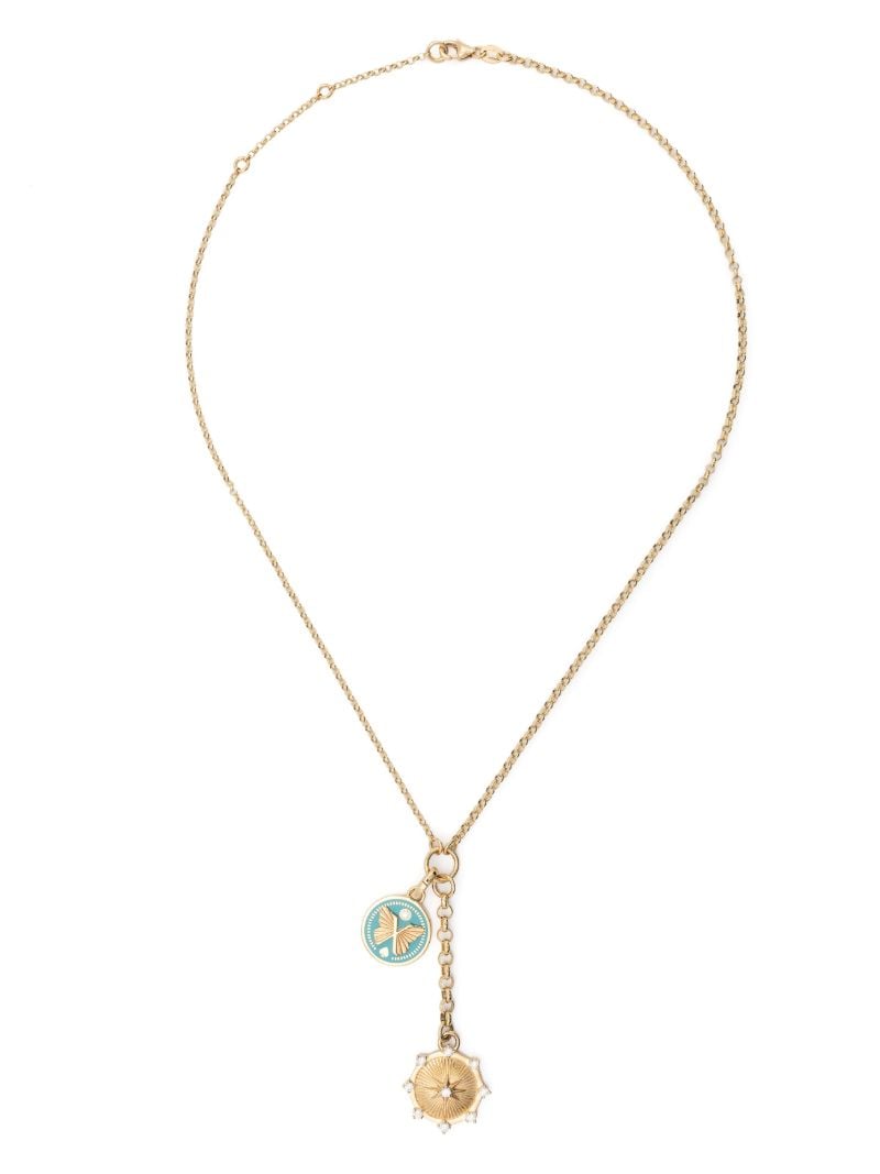 18k Yellow Gold True Love & Reverie Diamond Necklace