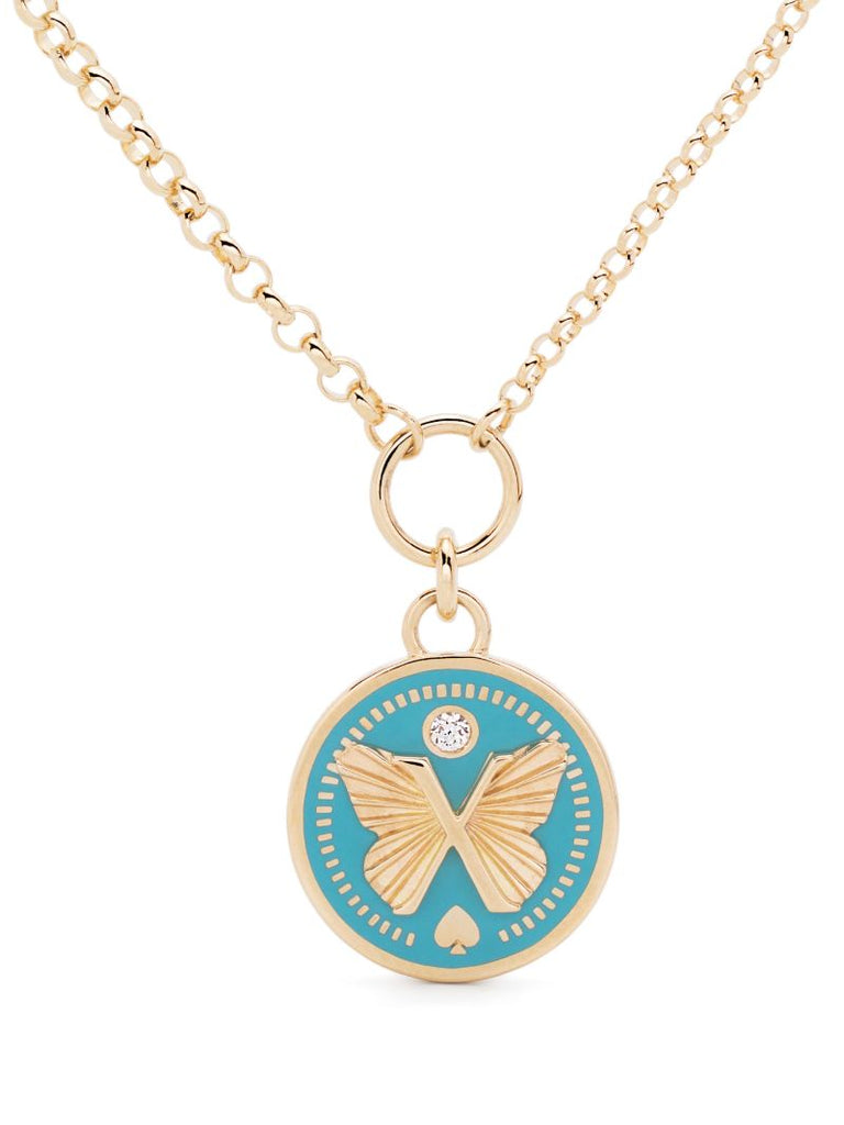 18k Yellow Gold Reverie Diamond Pendant