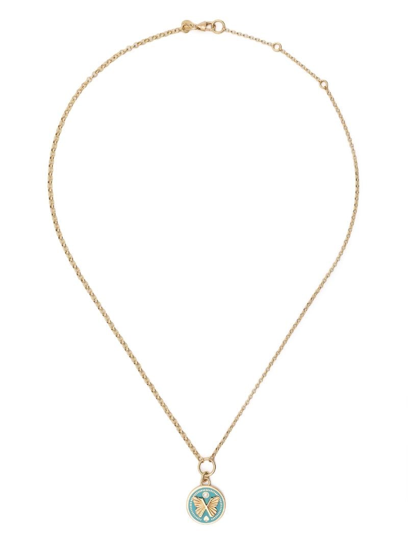 18k Yellow Gold Reverie Diamond Pendant
