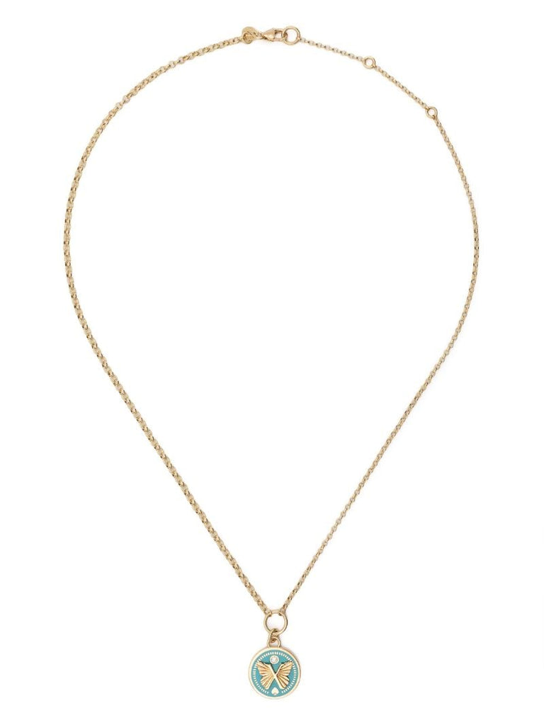 18k Yellow Gold Reverie Diamond Pendant