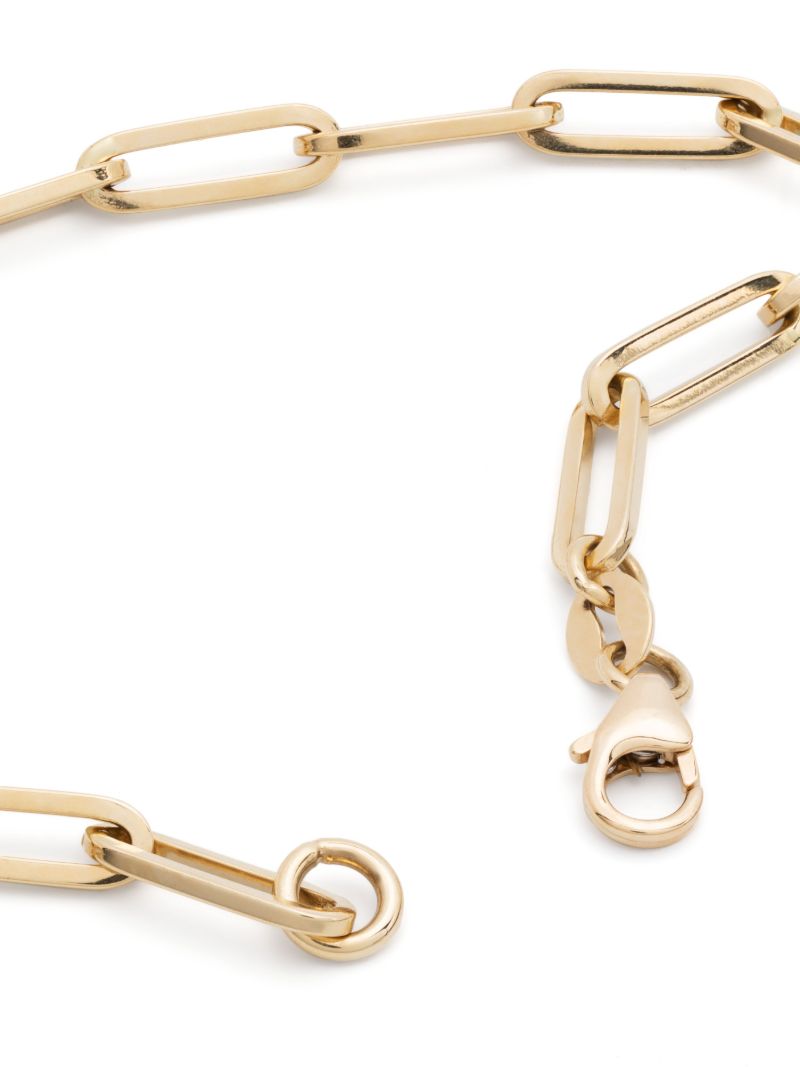 18k Yellow Gold Reverie Aqua Diamond Classic Fob Bracelet