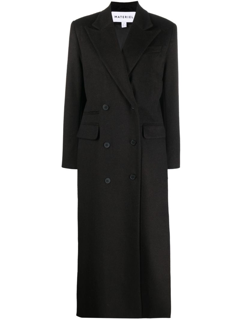 Brown Double-breasted Coat