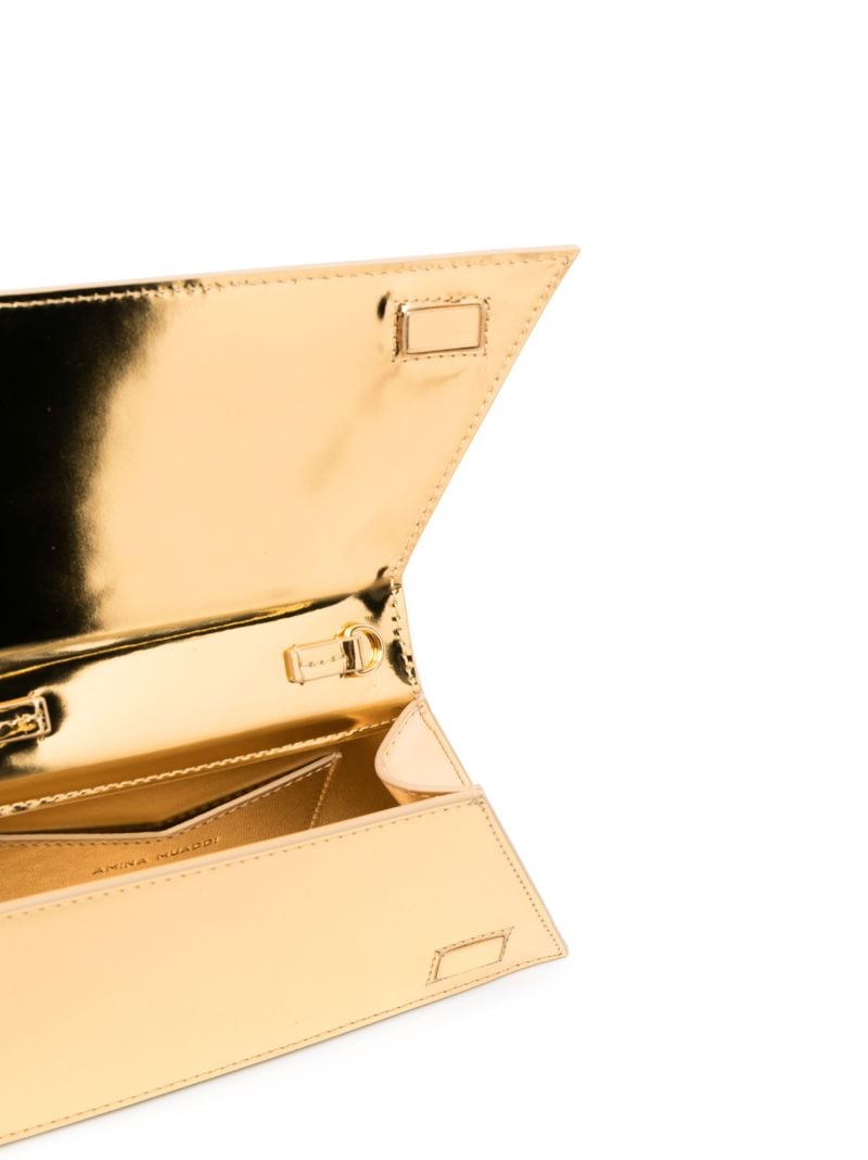 Gold Superamini Yigit Clutch Bag