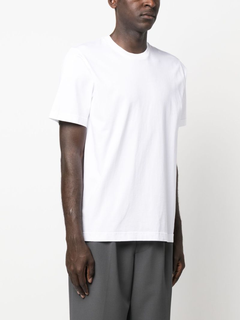 White Test Cotton T-shirt