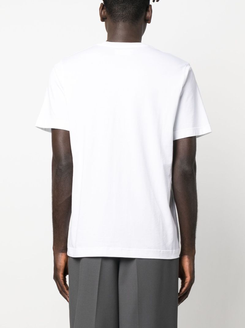 White Test Cotton T-shirt