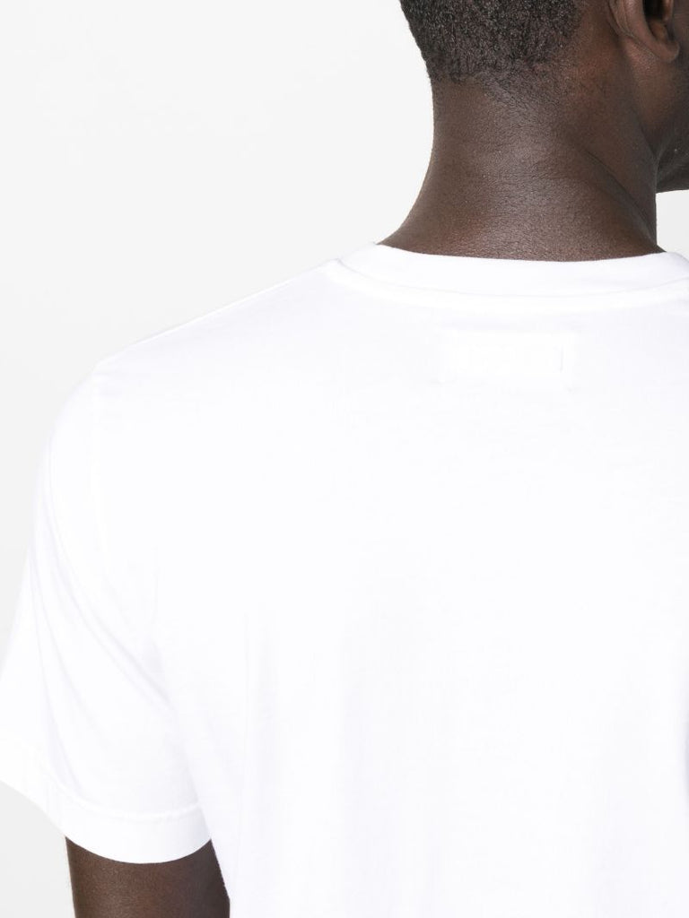 White Test Cotton T-shirt