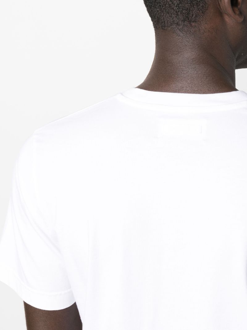White Test Cotton T-shirt