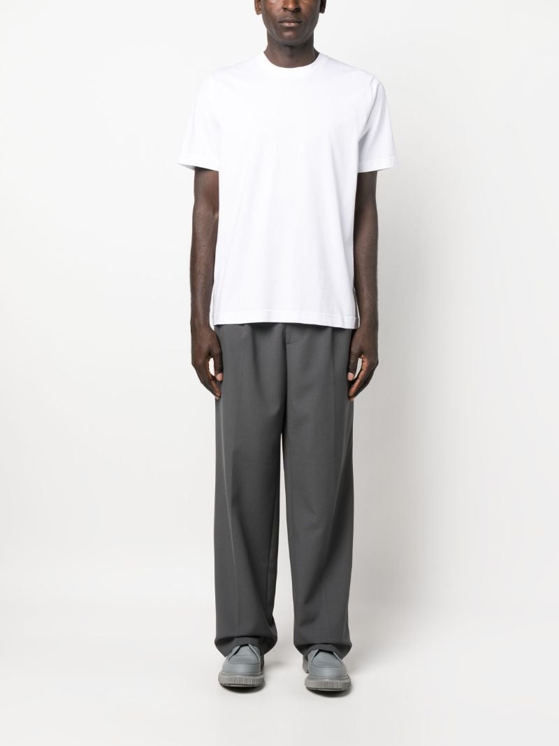 White Test Cotton T-shirt