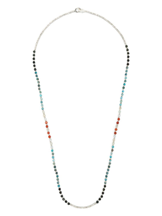Sterling Silver Beaded Necklace