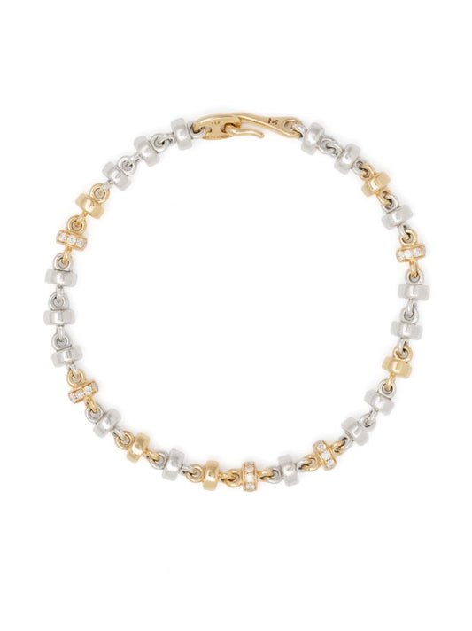 18k Yellow Gold Diamond Bracelet
