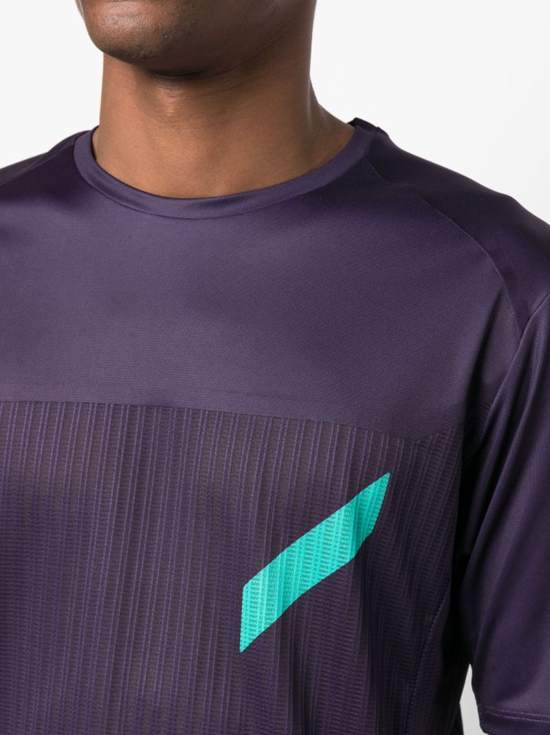 Purple Hot Weather Short-sleeve T-shirt