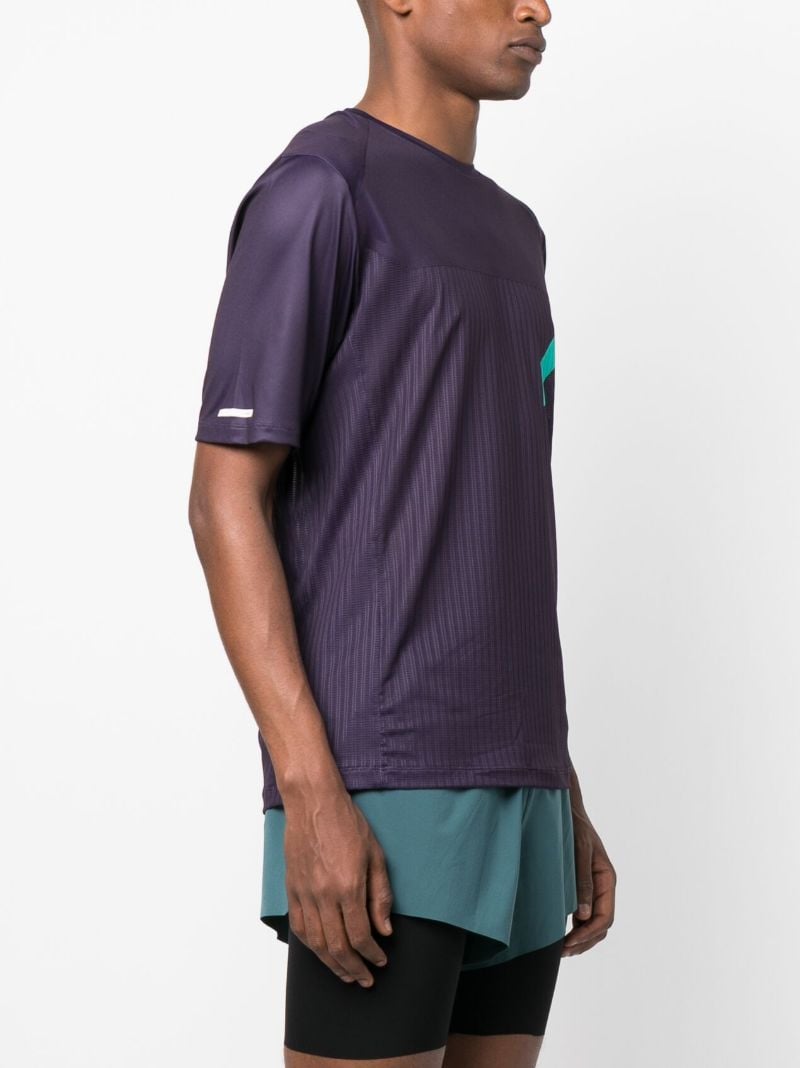 Purple Hot Weather Short-sleeve T-shirt