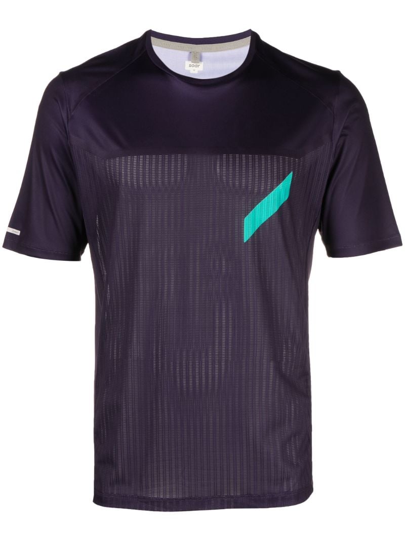 Purple Hot Weather Short-sleeve T-shirt