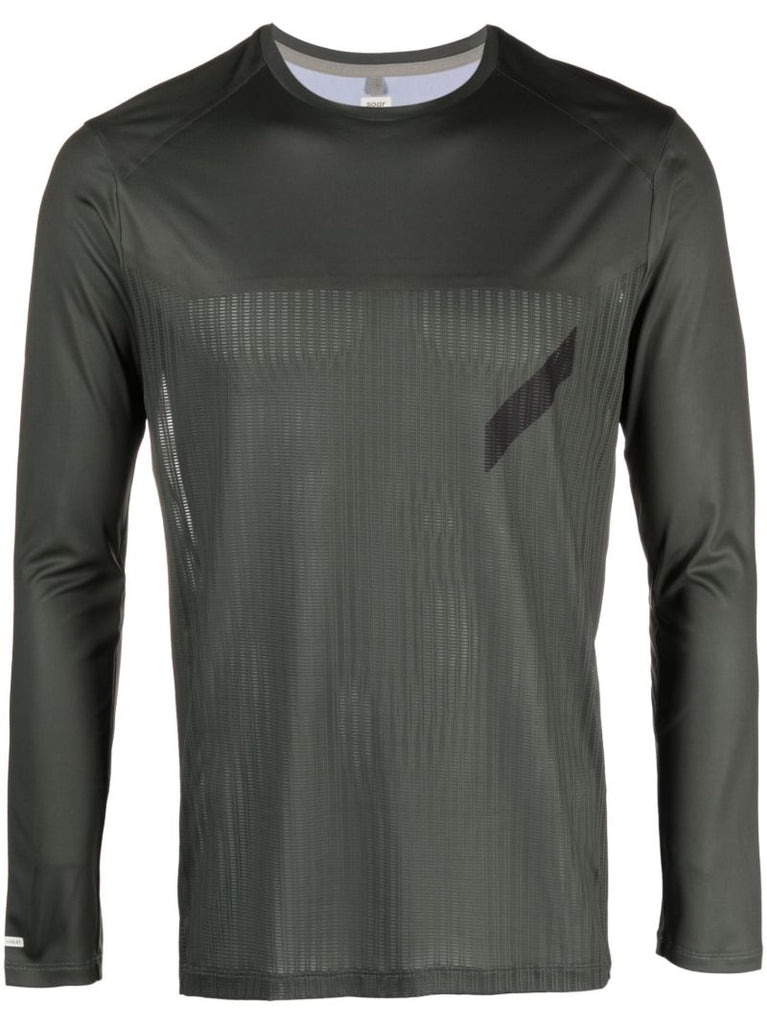 Green Hot Weather Long-sleeve T-shirt