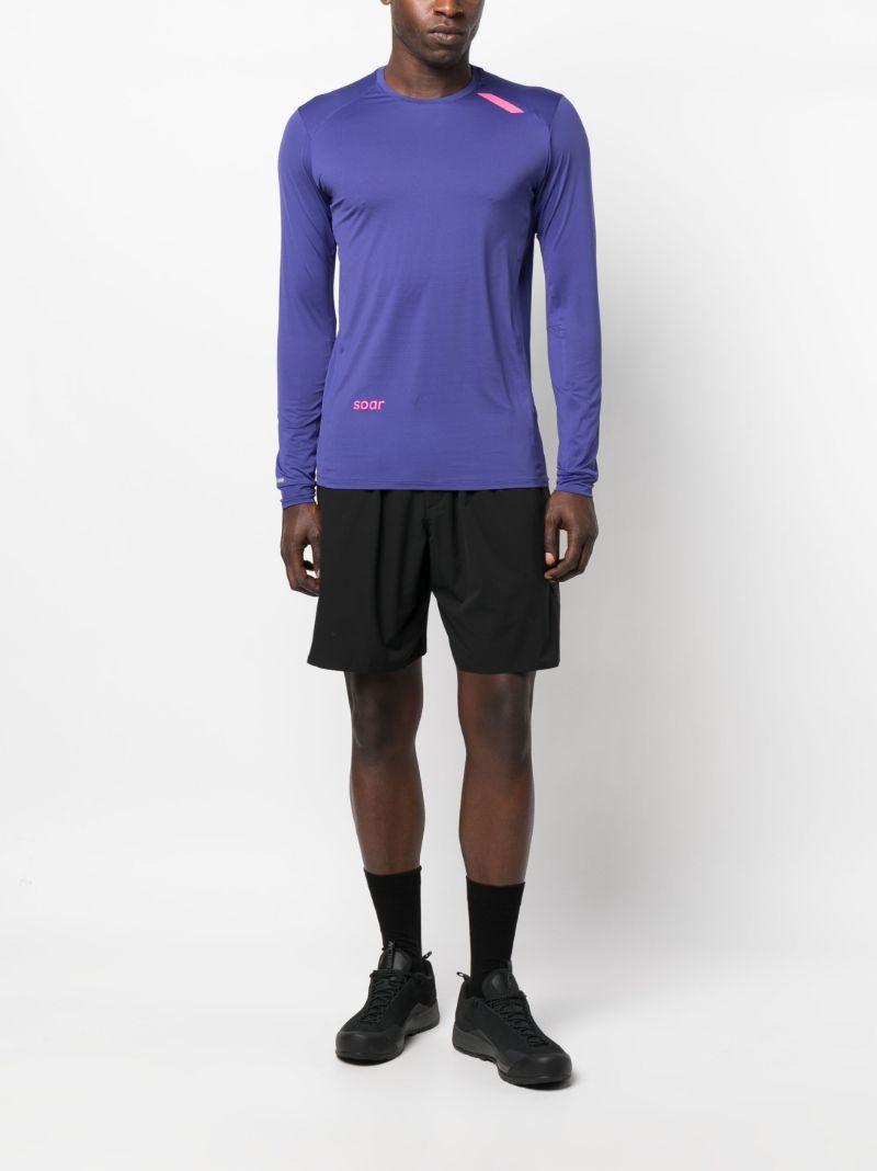 Blue Tech-t Running Top