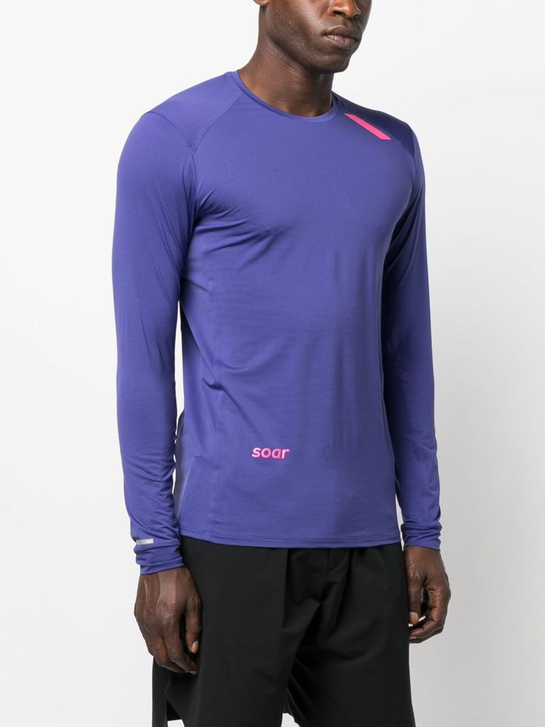 Blue Tech-t Running Top