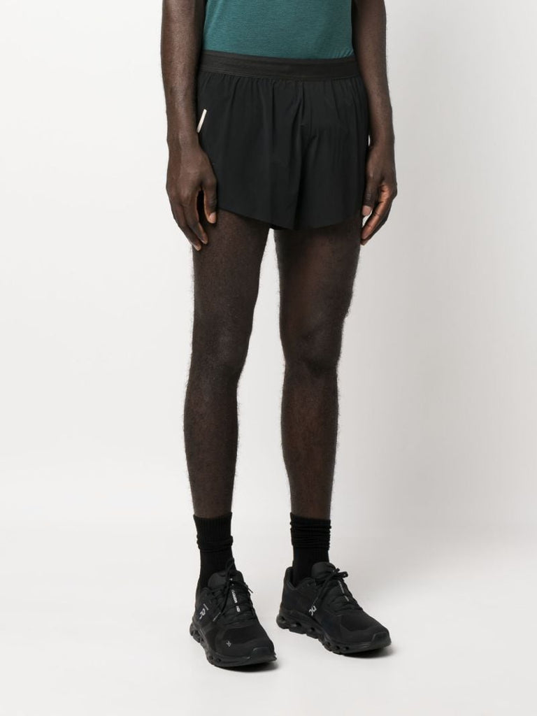 Black Split Shorts