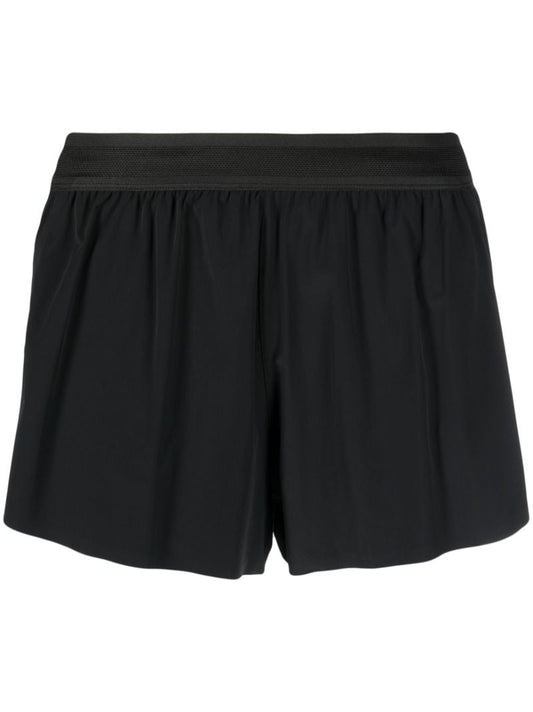 Black Split Shorts