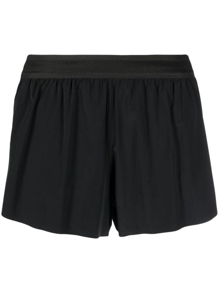 Black Split Shorts