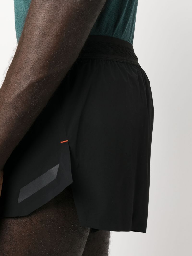 Black Split Shorts