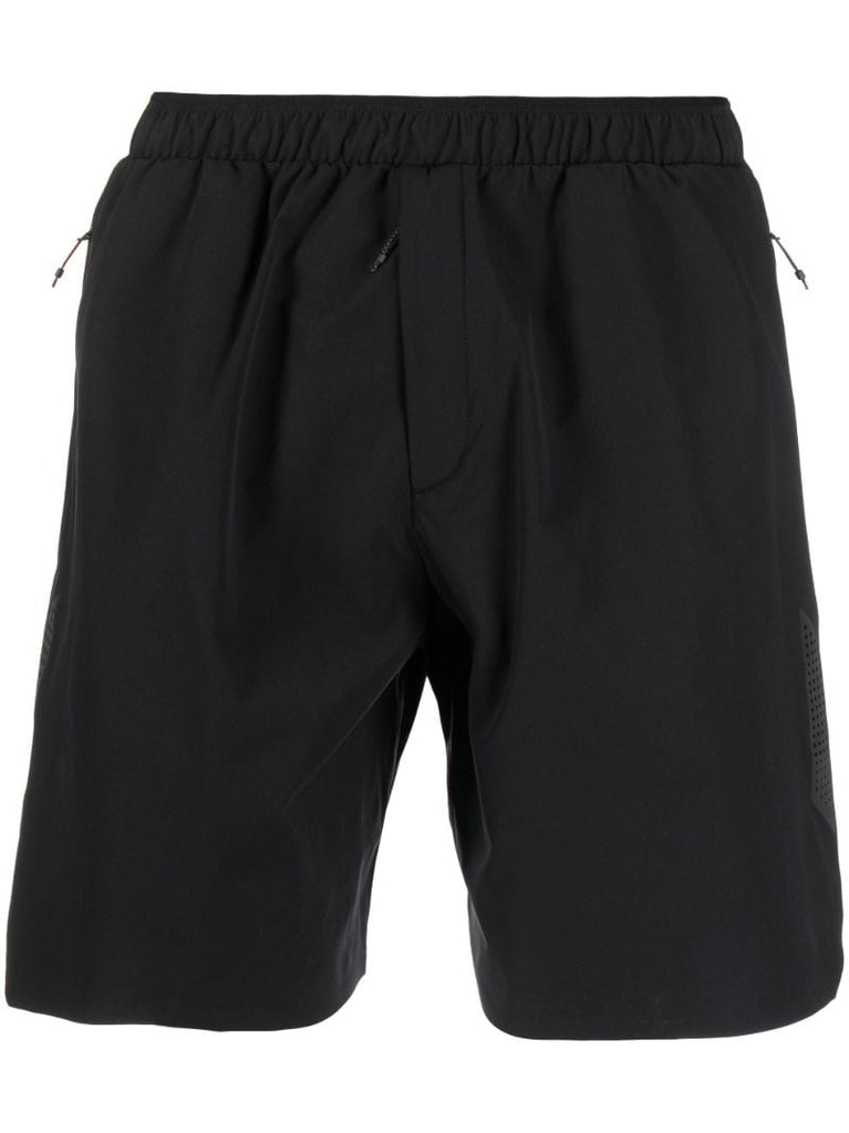 Black Pre Post Running Shorts