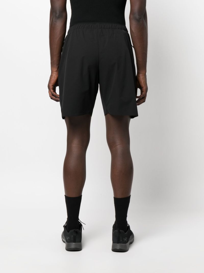 Black Pre Post Running Shorts