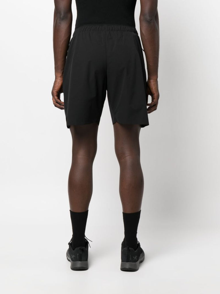 Black Pre Post Running Shorts
