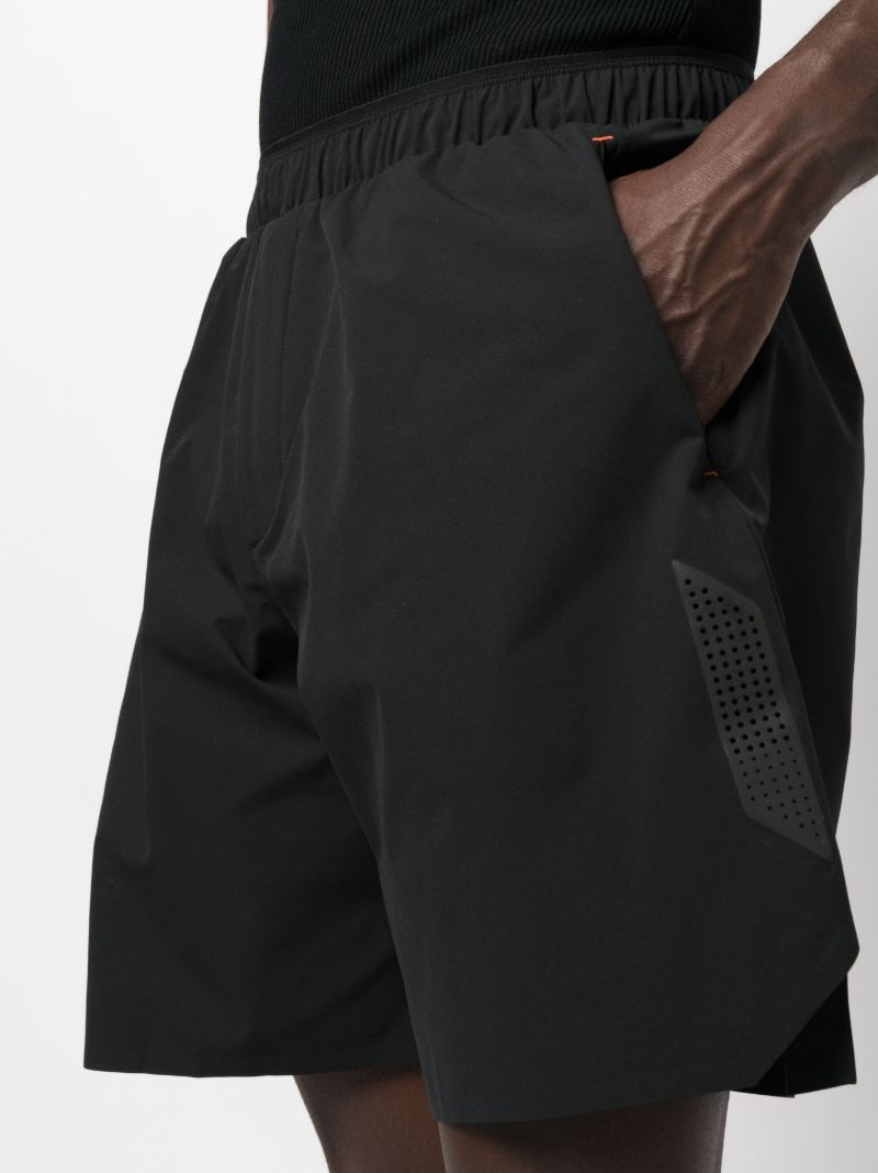 Black Pre Post Running Shorts