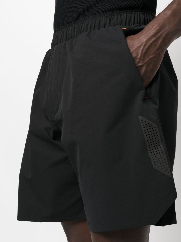 Black Pre Post Running Shorts